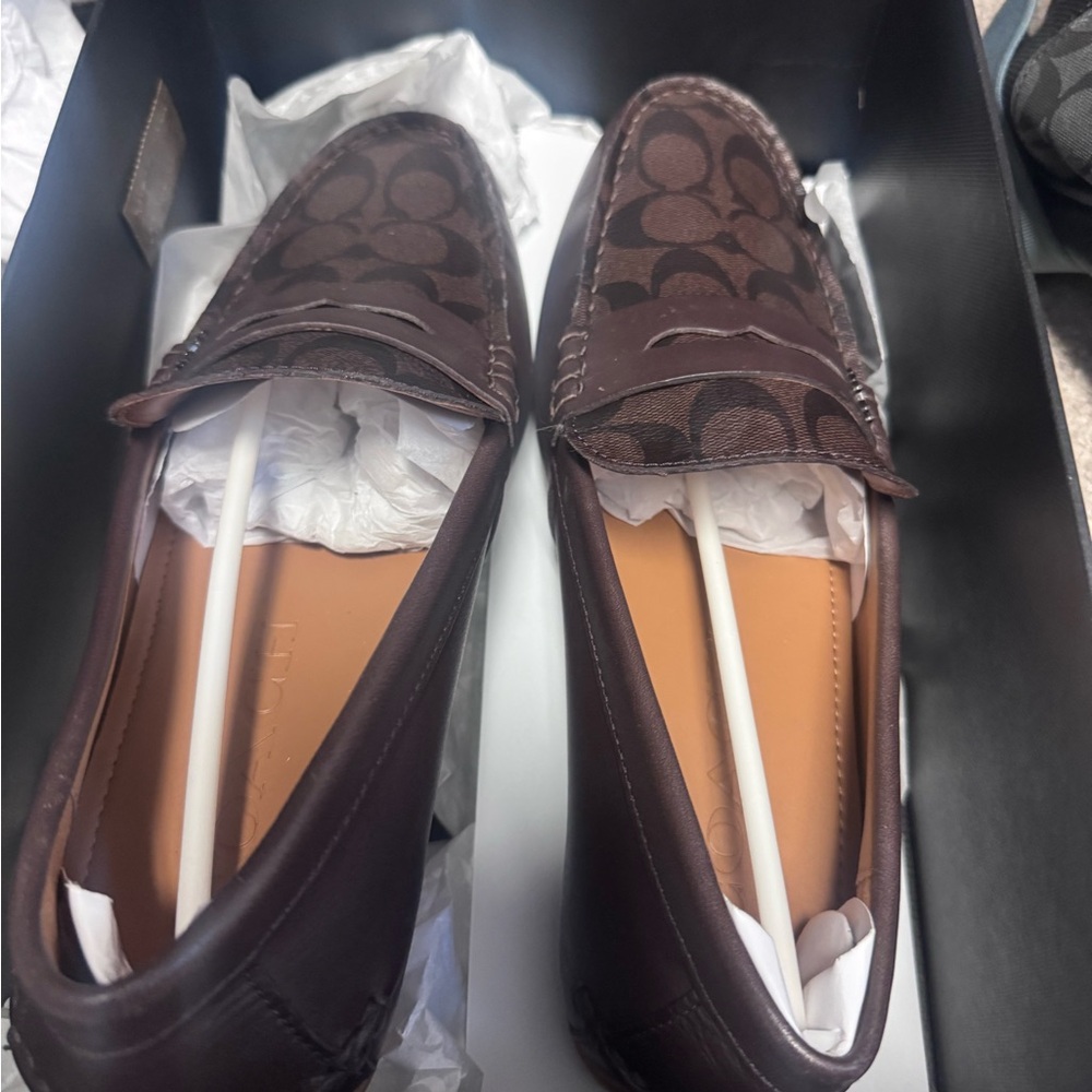 Brand New Men’s Coach Mott Driver Loafers